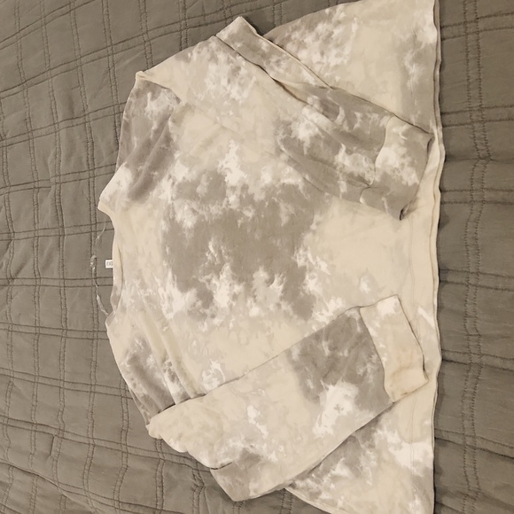 Time and Tru Tie-Dye Sweatshirt - Cream and Gray Size XXXL, new Without Tags! - Picture 7 of 7